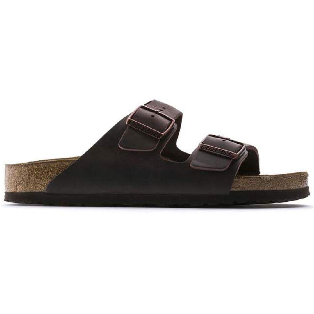 Birkenstock Men's Arizona Soft Footbed Oiled Leather Sandals